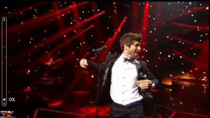 Agustin Galiana (Clem) chante dans Rising Star