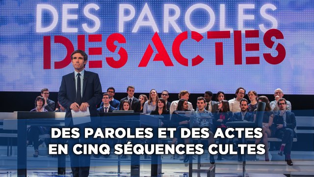 «Des paroles et des actes» en cinq séquences cultes
