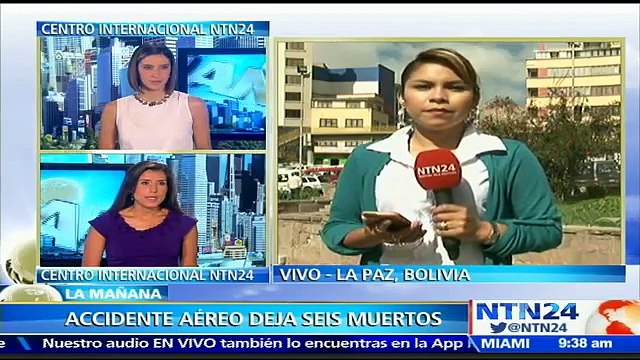 Accidente de avioneta en localidad de Bolivia deja al menos cuatro muertos y 15 heridos