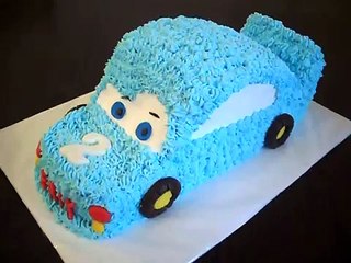 торт машинка без мастики