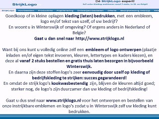 Kleding bedrukken Winterswijk