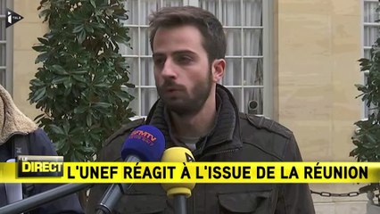 Loi travail: William Martinet "appelle les jeunes à continuer la mobilisation"