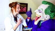 Pink Spidergirl Pregnant & Spiderman vs Joker! Spiderbaby & Frozen Elsa Superhero Fun in Real Life -