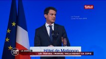 Valls sur la loi travail