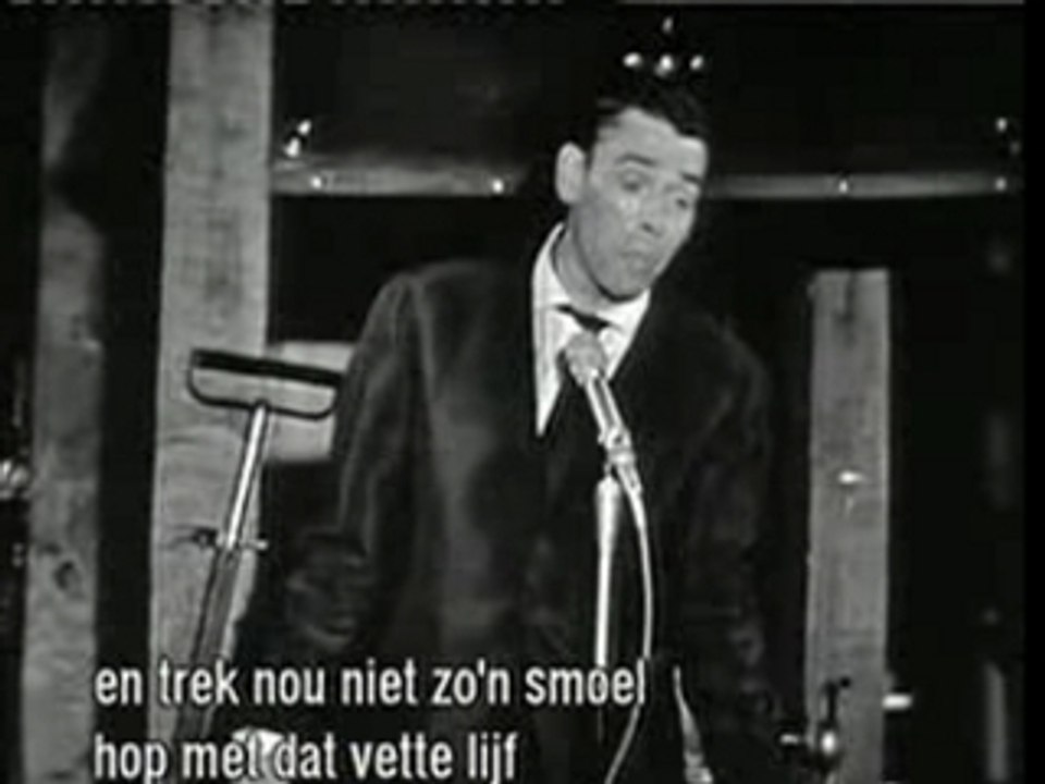 Jacques Brel - Jef (concert 1964)