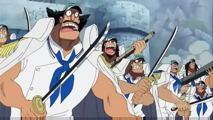 Whitebeard and Jozu Vs Aokiji