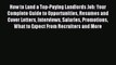 Read How to Land a Top-Paying Landlords Job: Your Complete Guide to Opportunities Resumes and