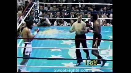Sugar RAY Leonard KO's   Roberto DURAN in No Mas fight  Best Boxers Ever