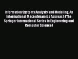 [PDF] Information Systems Analysis and Modeling: An Informational Macrodynamics Approach (The