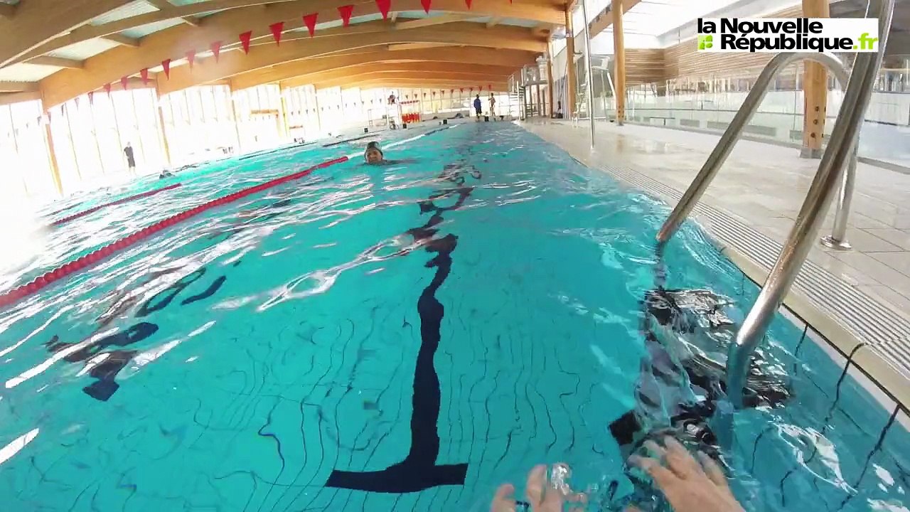 VIDÉO. Joué-lès-Tours : premières brasses au nouveau centre aquatique