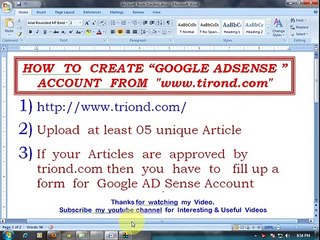 How to Google Adsense approval from Triode