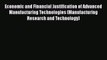 [PDF] Economic and Financial Justification of Advanced Manufacturing Technologies (Manufacturing