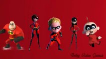 The Incredibles Finger Family Nursery Rhymes