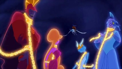 Hercules vs Hades in the Olympus HD