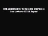 PDF Risk Assessment for Methane and Other Gases from the Ground (CIRIA Report)  EBook