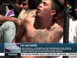 Confirman que derecha y pandillas quieren desestabilizar El Salvador
