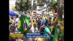 MG: Aécio Neves aparece em protesto e pede impeachment de Dilma