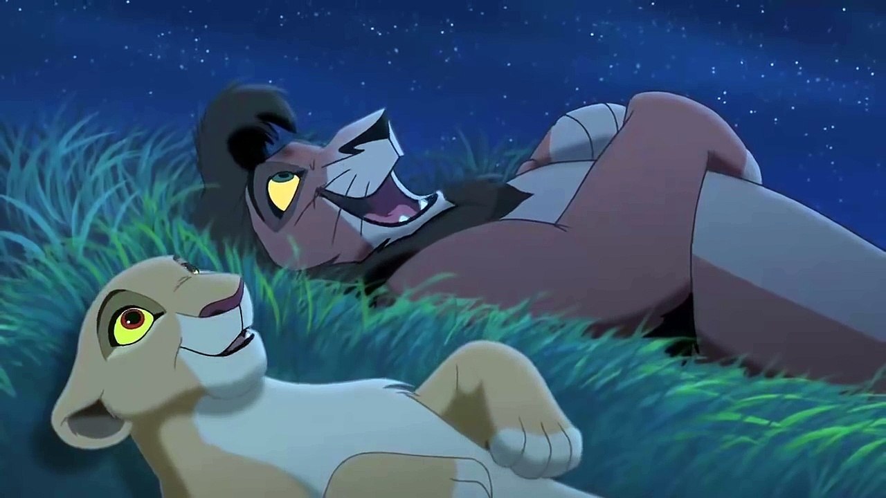 The Lion King 2 Simba's Pride - Kovu and Kiara under the stars HD