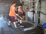 STRONG Gym - Hip Thrust and Olympic Squats.