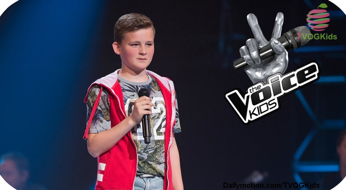 Bram - Out Here On My Own | The Voice Kids 2016 | The Blind Auditions