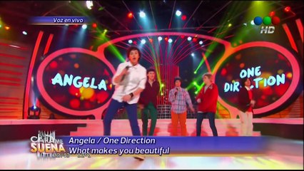 Angela Torres es One Direction en Tu cara me suena 2014 -