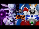 MEWTWO VS OMNIMON | BATTLE BITS | Ei Nerd