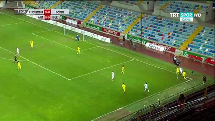 1-0 Cagri Yarkin Goal Turkey  TFF 1. Lig - 14.03.2016, Kayseri Erciyesspor 1-0 Göztepe Izmir