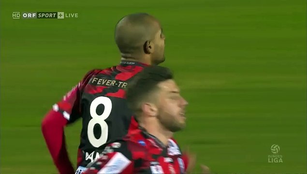 0-1 Fabiano Goal Austria Erste Division - 14.03.2016, Austria Lustenau 0-1 LASK Linz