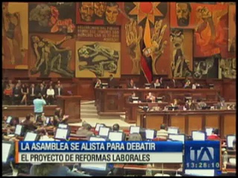 La Asamblea se alista para debatir el proyecto de reformas laborales