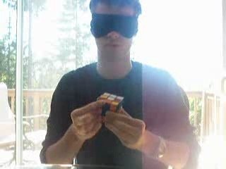 Genius With Rubic Cube