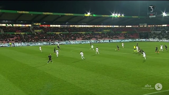 2-0 Martin Pušić Goal Denmark Superligaen - 14.03.2016, FC Midtjylland 2-0 Hobro IK