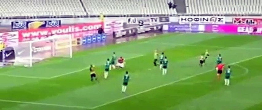 1-0 Diego Buonanotte Goal - AEK Athens vs Panthrakikos - 14/03/16