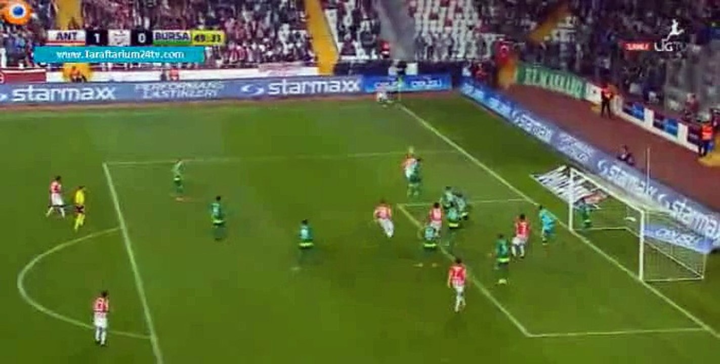 Diego Angelo Goal - Antalyaspor 1 - 0 Bursaspor - 14-03-2016