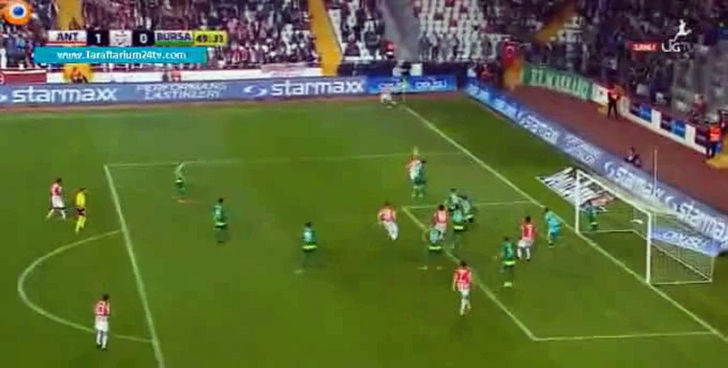 1-0 Diego Angelo Goal HD - Antalyaspor 1-0 Bursaspor - 14-03-2016