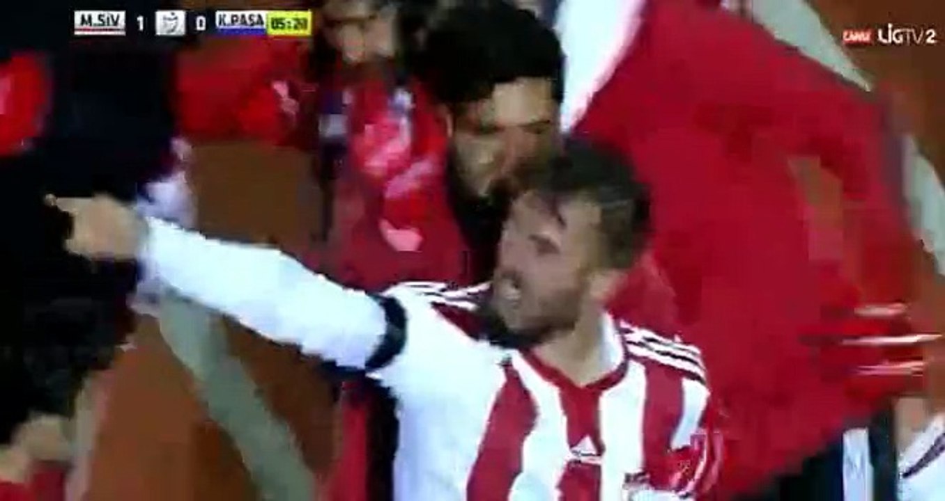 Yigit Incedemir Goal - Sivasspor 1 - 0t Kasimpasa - 14-03-2016