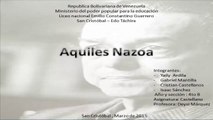 Rafael Sarría Díaz - ¿Quien fue Aquiles Nazoa? - (Por: L.N. Emilio Constantino Guerrero)