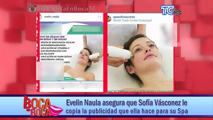 Evelin Naula asegura que Sofía Vásconez le copia la publicidad que ella hace para su Spa