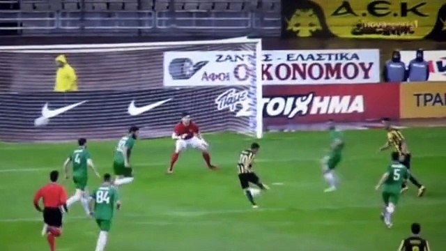 AEK-PANTHRAKIKOS 3-0 All goals Greek Superleague 26η αγωνιστική