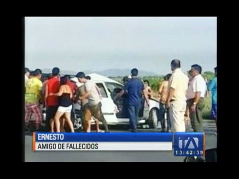 Murió mujer embarazada de gemelos que se accidentó en Santa Elena