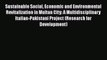 Download Sustainable Social Economic and Environmental Revitalization in Multan City: A Multidisciplinary