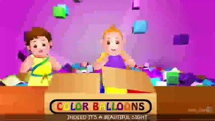 Color Songs - The BLUE Song - Learn Colours - Preschool Colors