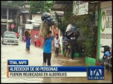 Fuertes lluvias afectaron a la ciudad de El Tena