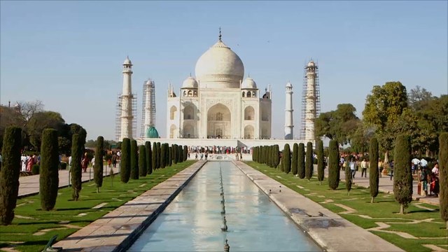تاج محل يخضع لأعمال ترميم
