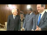 Etiopia - Il Presidente Mattarella incontra il Primo Ministro Desalegn (14.02.16)