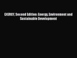 PDF EXERGY Second Edition: Energy Environment and Sustainable Development  EBook