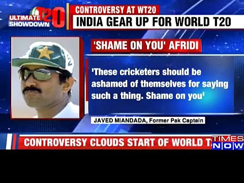 Indian Media Report On Javed Miandad Cursing Shahid Afridi