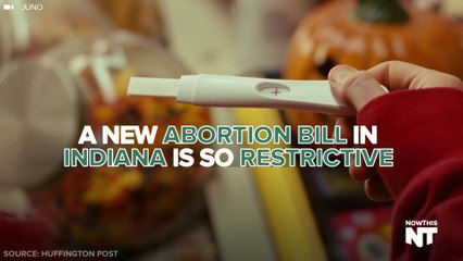 Indiana Is Trying To Pass A Controversial Abortion-Banning Bill