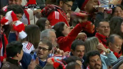 1-0 Jardel Goal Portugal  Primeira Liga - 14.03.2016, SL Benfica 1-0 CD Tondela