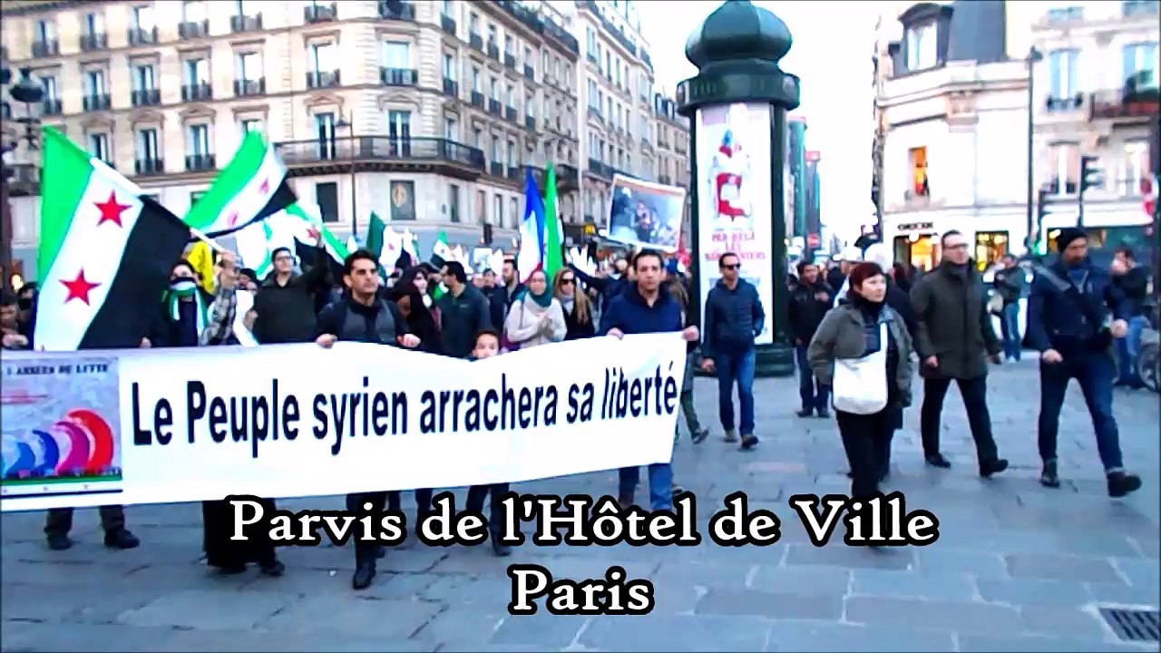 A Paris, cinq ans de soutien aux Syriens libres ... Et ça continue ! (2/2)