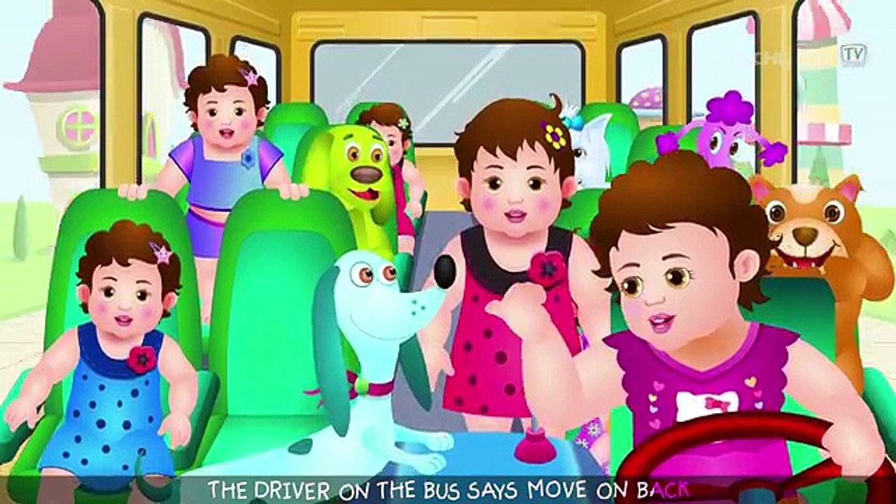 Chu Chu TV Rhymes Zone- Wheels On The Bus - Popular Nursery Rhymes Collection for Children